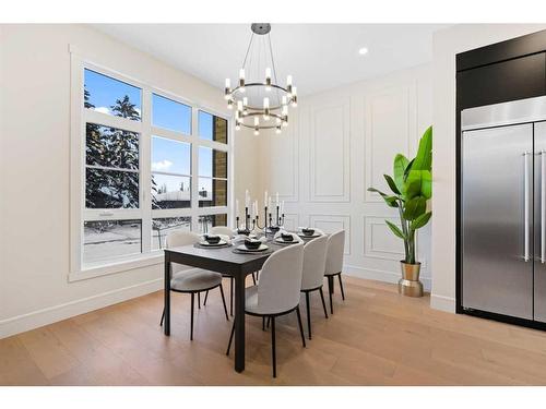 161 Heston Street Nw, Calgary, AB - Indoor Photo Showing Dining Room