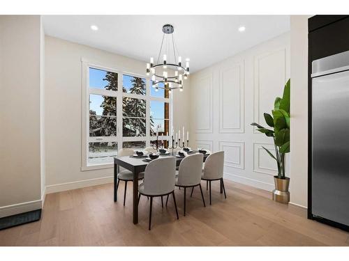 161 Heston Street Nw, Calgary, AB - Indoor Photo Showing Dining Room