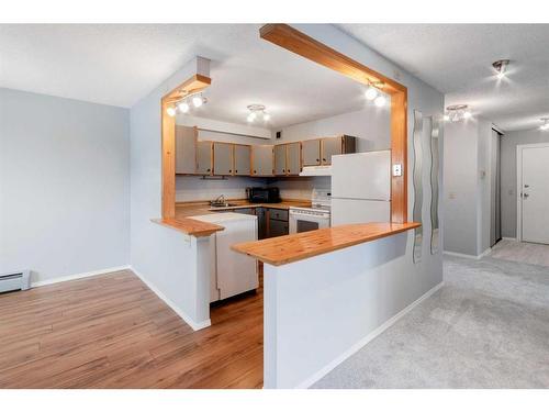 306-36 Glenbrook Crescent, Cochrane, AB - Indoor Photo Showing Kitchen With Double Sink