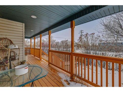 303 1 Street, Irricana, AB - Outdoor With Deck Patio Veranda With Exterior