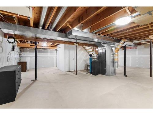 33 Shawnee View Sw, Calgary, AB - Indoor Photo Showing Basement