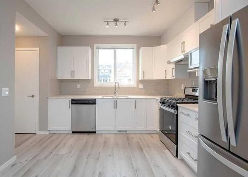 151 Redstone Drive Ne, Calgary, AB - Indoor Photo Showing Kitchen