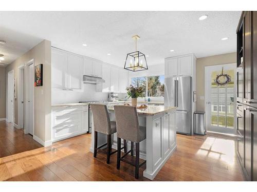 14427 Parkside Drive Se, Calgary, AB - Indoor Photo Showing Kitchen With Stainless Steel Kitchen With Upgraded Kitchen