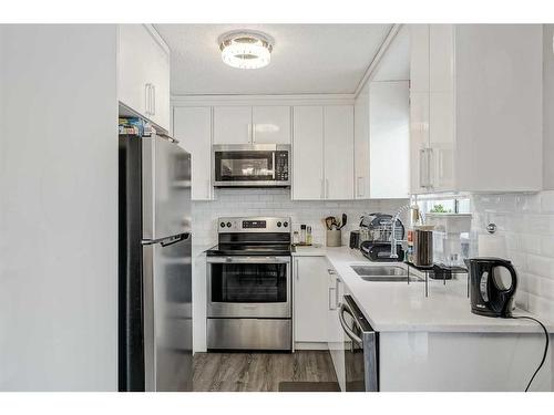 116 Falmere Way Ne, Calgary, AB - Indoor Photo Showing Kitchen With Stainless Steel Kitchen With Double Sink With Upgraded Kitchen