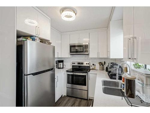 116 Falmere Way Ne, Calgary, AB - Indoor Photo Showing Kitchen With Stainless Steel Kitchen