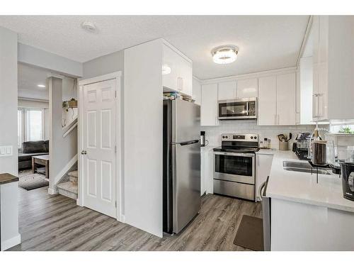 116 Falmere Way Ne, Calgary, AB - Indoor Photo Showing Kitchen With Stainless Steel Kitchen