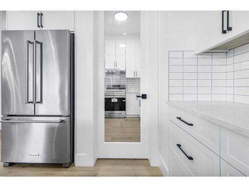 127 Saddlepeace Manor Ne, Calgary, AB - Indoor Photo Showing Kitchen With Stainless Steel Kitchen