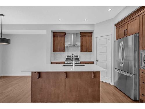 50 Lucas Place Nw, Calgary, AB - Indoor Photo Showing Kitchen With Stainless Steel Kitchen