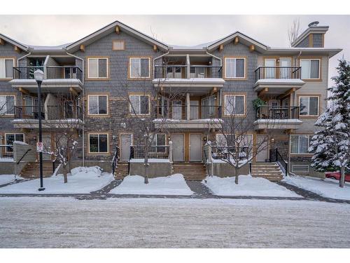 217 Mckenzie Towne Lane Se, Calgary, AB - Outdoor With Balcony With Facade