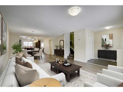 135 Baysprings Terrace, Airdrie, AB - Indoor Photo Showing Living Room