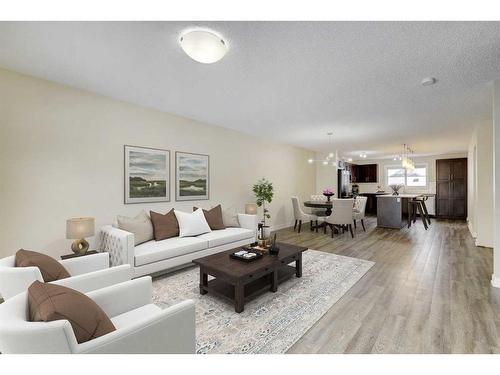 135 Baysprings Terrace, Airdrie, AB - Indoor Photo Showing Living Room