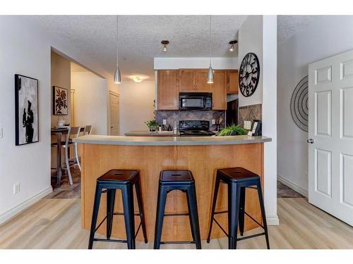 205-2 Hemlock Crescent Sw, Calgary, AB - Indoor Photo Showing Kitchen