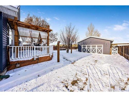 40 Moe Avenue Nw, Langdon, AB - Outdoor With Deck Patio Veranda With Exterior