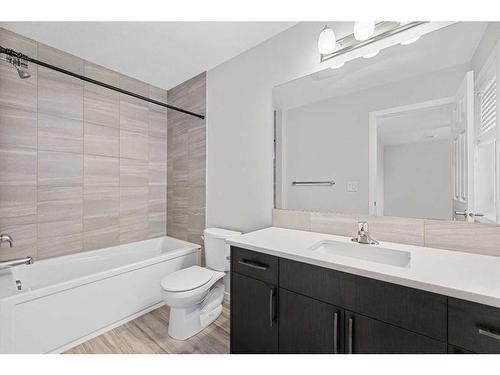 805 Windbury Street Sw, Airdrie, AB - Indoor Photo Showing Bathroom