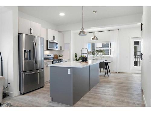 117 Walden Lane Se, Calgary, AB - Indoor Photo Showing Kitchen With Upgraded Kitchen