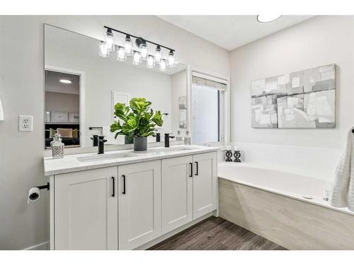 751 Mckenzie Lake Bay Se, Calgary, AB - Indoor Photo Showing Bathroom