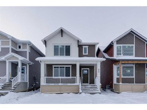 513 Bayview Street Sw, Airdrie, AB - Outdoor With Facade