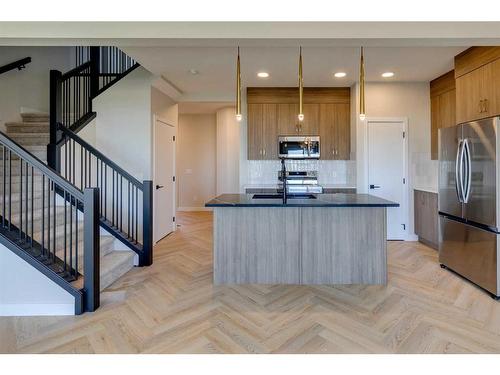 171 Mill Road, Cochrane, AB - Indoor Photo Showing Kitchen