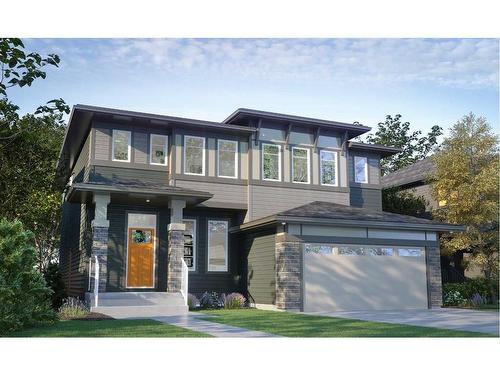 171 Mill Road, Cochrane, AB - Outdoor With Facade