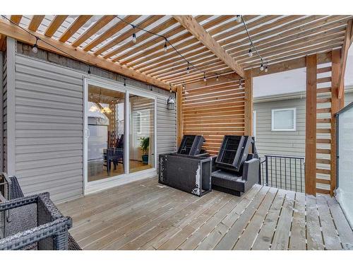 229 Cimarron Drive, Okotoks, AB - Outdoor With Deck Patio Veranda With Exterior