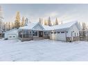 147-5417 Highway 579, Rural Mountain View County, AB  - Outdoor With Deck Patio Veranda With Facade 