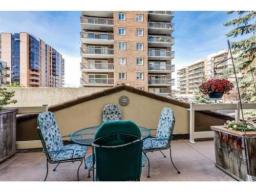 104-1315 12 Avenue Sw, Calgary, AB - Outdoor With Balcony