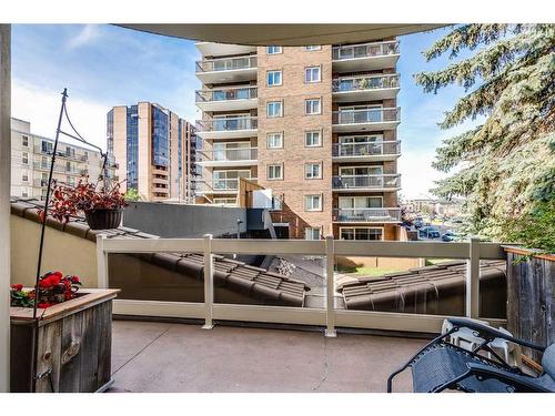 104-1315 12 Avenue Sw, Calgary, AB - Outdoor With Balcony