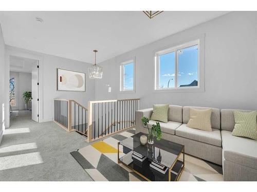 3537 40 Street Sw, Calgary, AB - Indoor Photo Showing Living Room