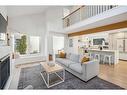 412 Brookpark Drive Sw, Calgary, AB  - Indoor Photo Showing Living Room 