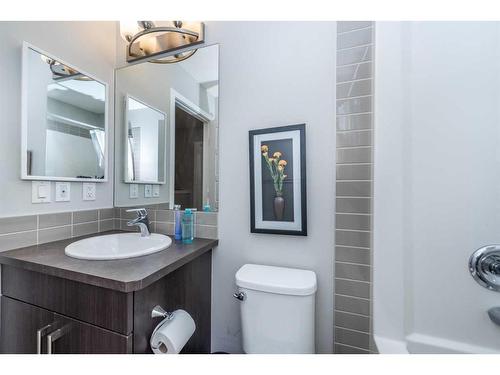 257 Cornerstone Passage Ne, Calgary, AB - Indoor Photo Showing Bathroom