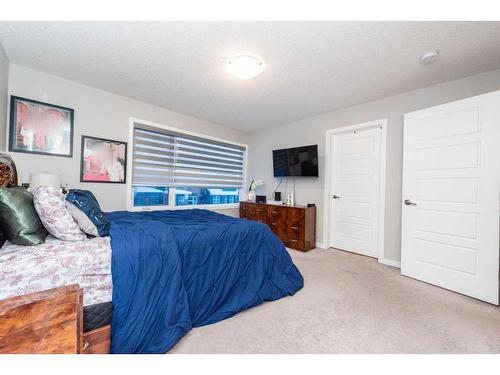 257 Cornerstone Passage Ne, Calgary, AB - Indoor Photo Showing Bedroom