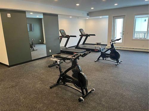 1318-111 Wolf Creek Drive Se, Calgary, AB - Indoor Photo Showing Gym Room