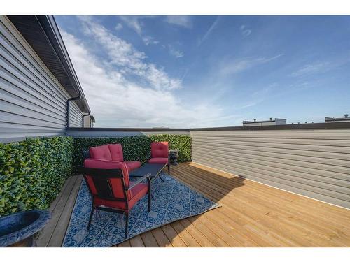 424 Seton Circle Se, Calgary, AB - Outdoor With Deck Patio Veranda