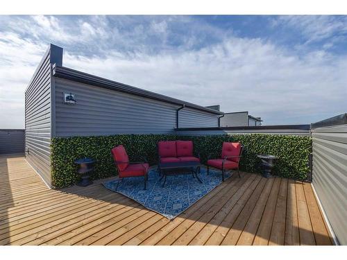 424 Seton Circle Se, Calgary, AB - Outdoor With Deck Patio Veranda