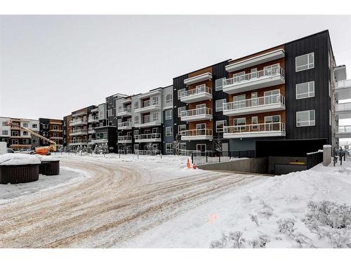 3113-550 Belmont Street Sw, Calgary, AB - Outdoor With Facade