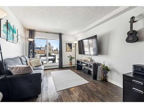 106-5555 Falsbridge Drive Ne, Calgary, AB - Indoor Photo Showing Living Room