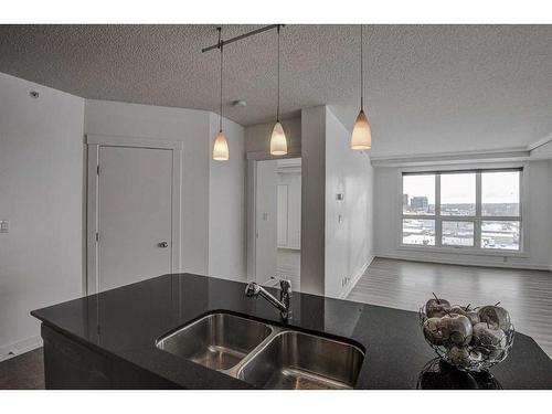 720-8880 Horton Road Sw, Calgary, AB - Indoor Photo Showing Kitchen With Double Sink