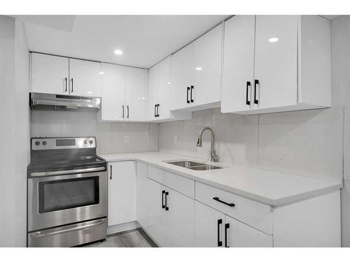 59 Falton Way Ne, Calgary, AB - Indoor Photo Showing Kitchen With Double Sink