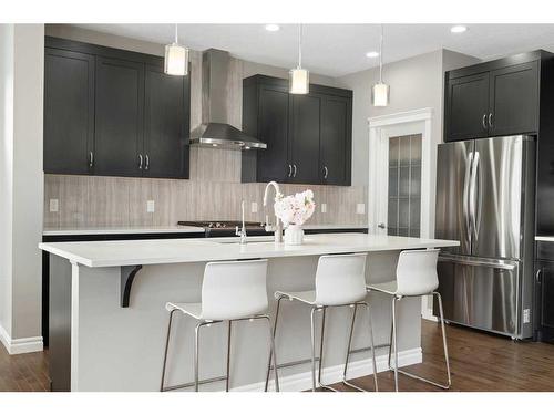 373 Nolan Hill Boulevard Nw, Calgary, AB - Indoor Photo Showing Kitchen With Stainless Steel Kitchen With Upgraded Kitchen