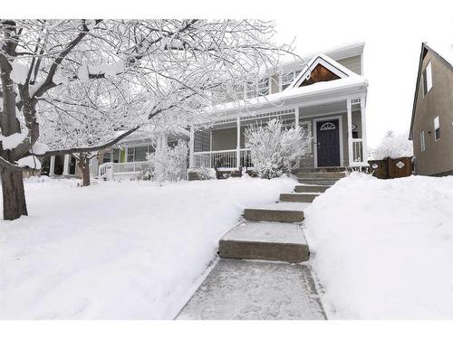 4417 Quentin Court Sw, Calgary, AB - Outdoor With Deck Patio Veranda With Facade