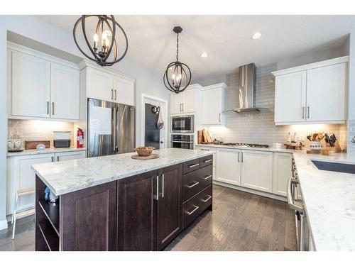 39 Legacy Glen Terrace Se, Calgary, AB - Indoor Photo Showing Kitchen With Upgraded Kitchen