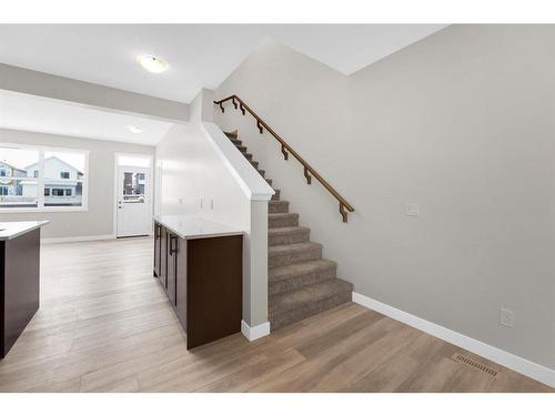 282 Homestead Terrace Ne, Calgary, AB - Indoor Photo Showing Kitchen With Stainless Steel Kitchen With Upgraded Kitchen