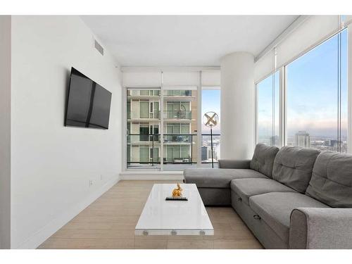 1188-2804 3 Rd Street Se, Calgary, AB - Indoor Photo Showing Living Room