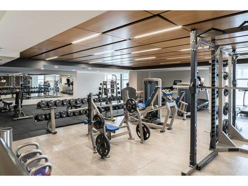 1188-2804 3 Rd Street Se, Calgary, AB - Indoor Photo Showing Gym Room