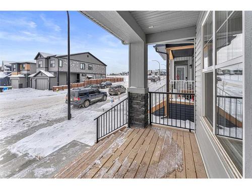 73 Herron Mews Ne, Calgary, AB - Outdoor With Deck Patio Veranda With Exterior