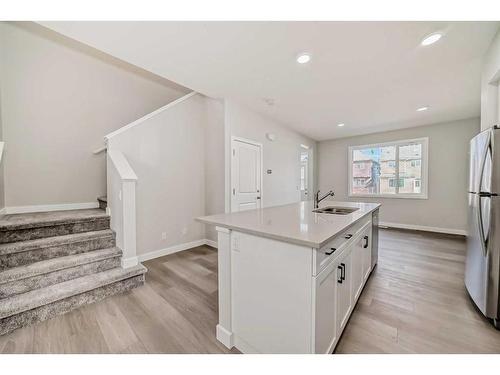 252 Savanna Terrace Ne, Calgary, AB - Indoor Photo Showing Kitchen