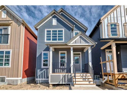 252 Savanna Terrace Ne, Calgary, AB - Outdoor With Deck Patio Veranda With Facade