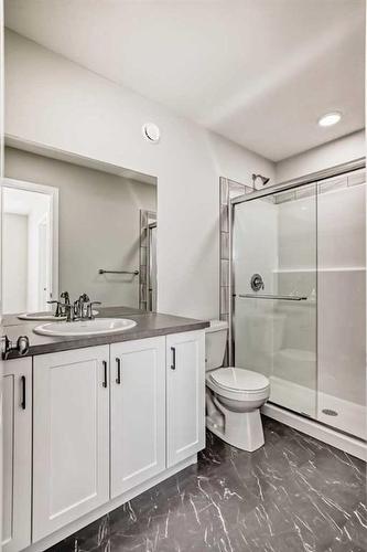 252 Savanna Terrace Ne, Calgary, AB - Indoor Photo Showing Bathroom