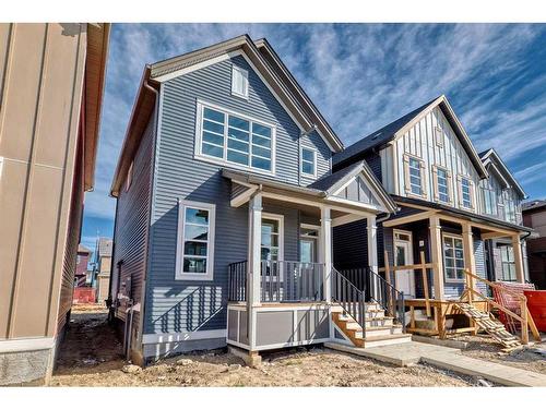 252 Savanna Terrace Ne, Calgary, AB - Outdoor With Deck Patio Veranda With Facade