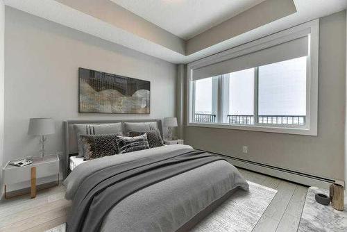 1409-111 Wolf Creek Drive Se, Calgary, AB - Indoor Photo Showing Bedroom